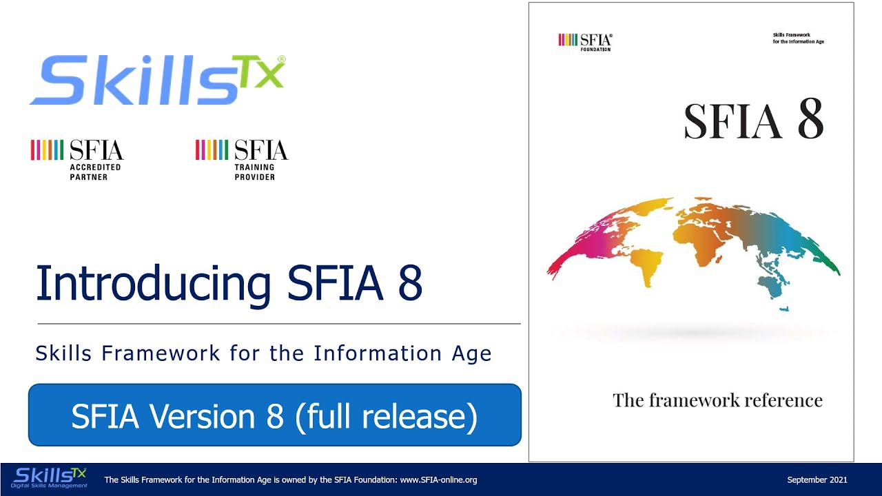 Introducing SFIA version 8