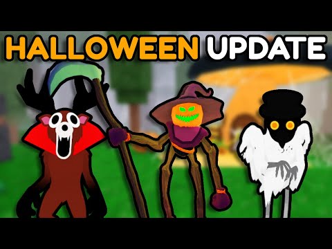 I Went TRICK OR TREATING in Roblox 99 Nights! (HALLOWEEN UPDATE)