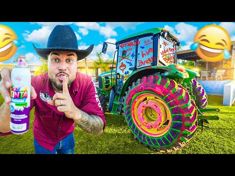 PIXEI O TRATOR NOVO DO RENATO GARCIA 🤣!!! * ele merecia muito * 