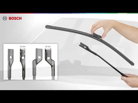 Jet Wiper Top Lock Narrow Connection - How to Install Bosch ICON Extension Wiper Blades