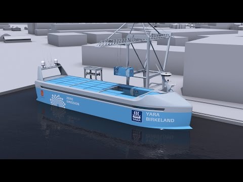 Noruega desenvolve navio autônomo Noruega desenvolve navio autônomo
