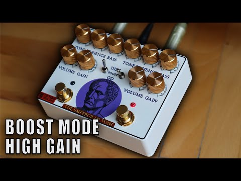 The Emperor of Tone - Boost mode HIGH GAIN MODE comparision