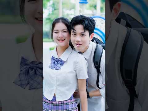 Genius Life Hack… Do It With Your Crush! ❤️😎#linhchihihi #messyclassroom #schoolcrush #schooldrama