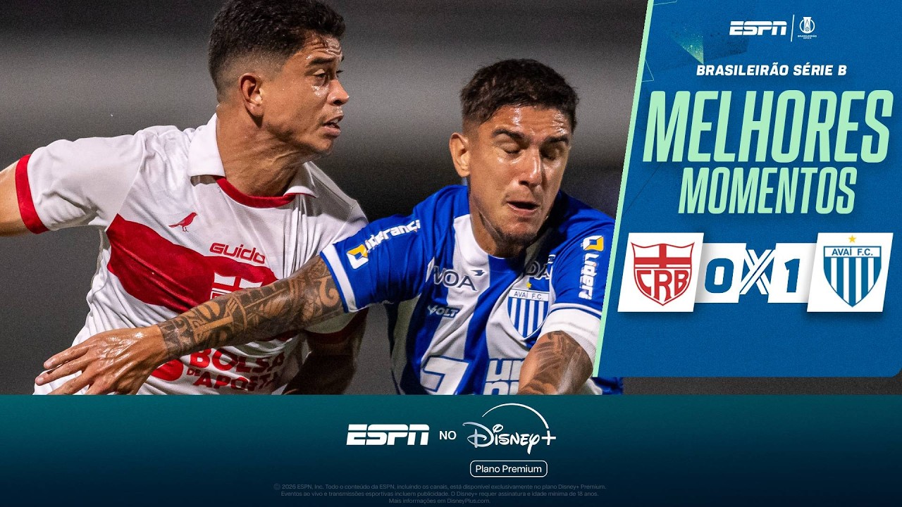 CRB vs Avaí Highlights