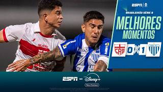 AVAÍ CONTA COM GOLAÇO E VENCE O CRB FORA DE CASA NA SÉRIE B | MELHORES MOMENTOS