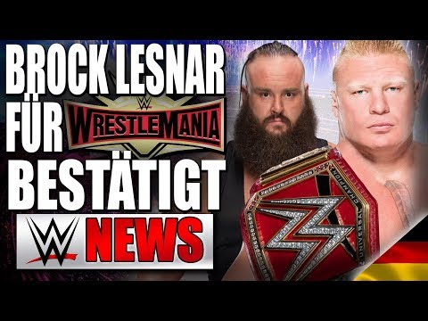 Brock Lesnars Vertrag führt über Wrestlemania, Braun Strowman verletzt | WWE NEWS 83/2018 Video
