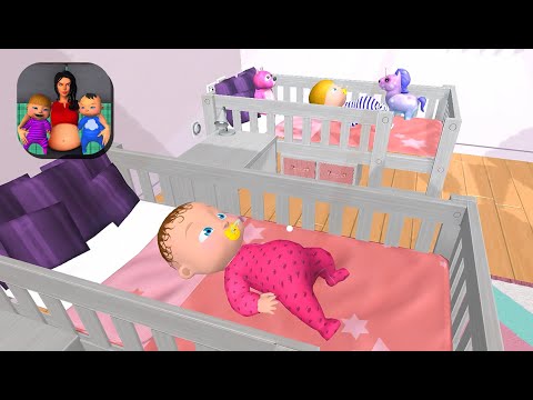 New Twin Baby Mother Simulator  - Gameplay Walkthrough lvl 7-8