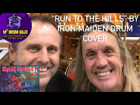 IRON MAIDEN - Run To The Hills Drum Cover - www.mikemichalkow.com video thumbnail