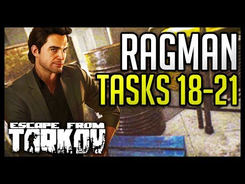 Ragman Tasks (18-21) Guide: Minibus, Blood of War 2, Living High & Hot Delivery - Escape from Tarkov
