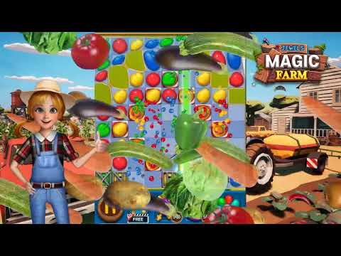Jewel Magic Farm : Match 3