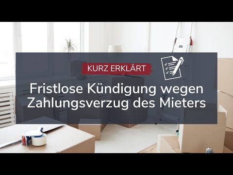 Fristlose Kündigung wegen Zahlungsverzug im Mietrecht