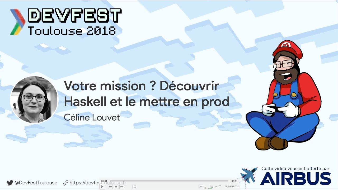 Votre mission ? Découvrir Haskell et le mettre en prod