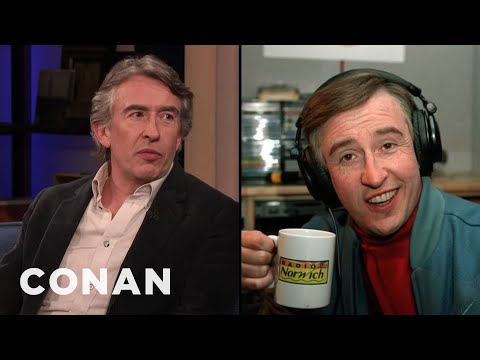 柯南是史蒂夫-庫根的阿蘭-帕特里奇角色的忠實粉絲 - TBS上的柯南。 (Conan Is A Big Fan Of Steve Coogan's Alan Partridge Character - CONAN on TBS)