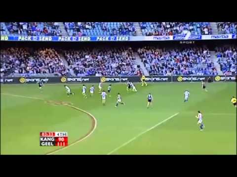 AFL 2007 Round 20 - Kangaroos vs Geelong last 5 minutes
