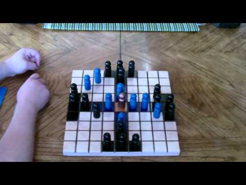 Tafl - Tablut - Edge Escape - 11: Sample Game #1