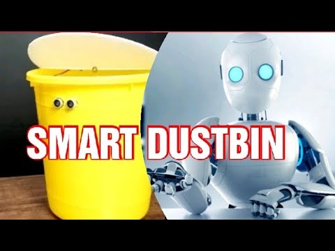 How To Make An Automatic Object Sensing Smart Dustbin - DIY Project [CALL ME ROBO]@DIYBuilder