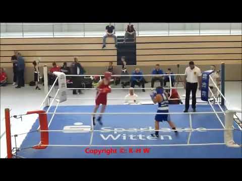 Wittener BS Pokalrunde Boxen Mikail Gellermann vs. Koray Kaya