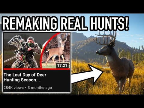 REMAKING KENDALL GRAY'S REAL HUNTS! Hunter Call of the Wild Ep.26 - Kendall Gray