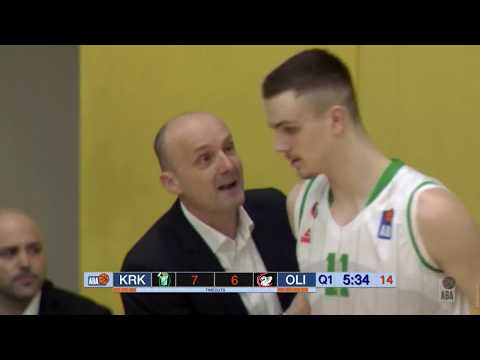 ABA Liga 2018/19, Round 22 match: Krka - Petrol Olimpija (17.3.2019)
