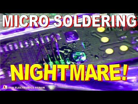 Learn Electronics Repair 16 LED Disco Lights 1