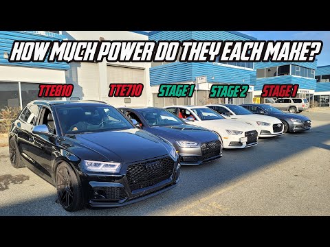 AUDI B9 DYNO SHOWDOWN!!! (S4, S5 & SQ5)