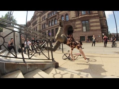 WILD IN THE STREETS OF CINCINNATI - DAILY GRIND BMX JAM