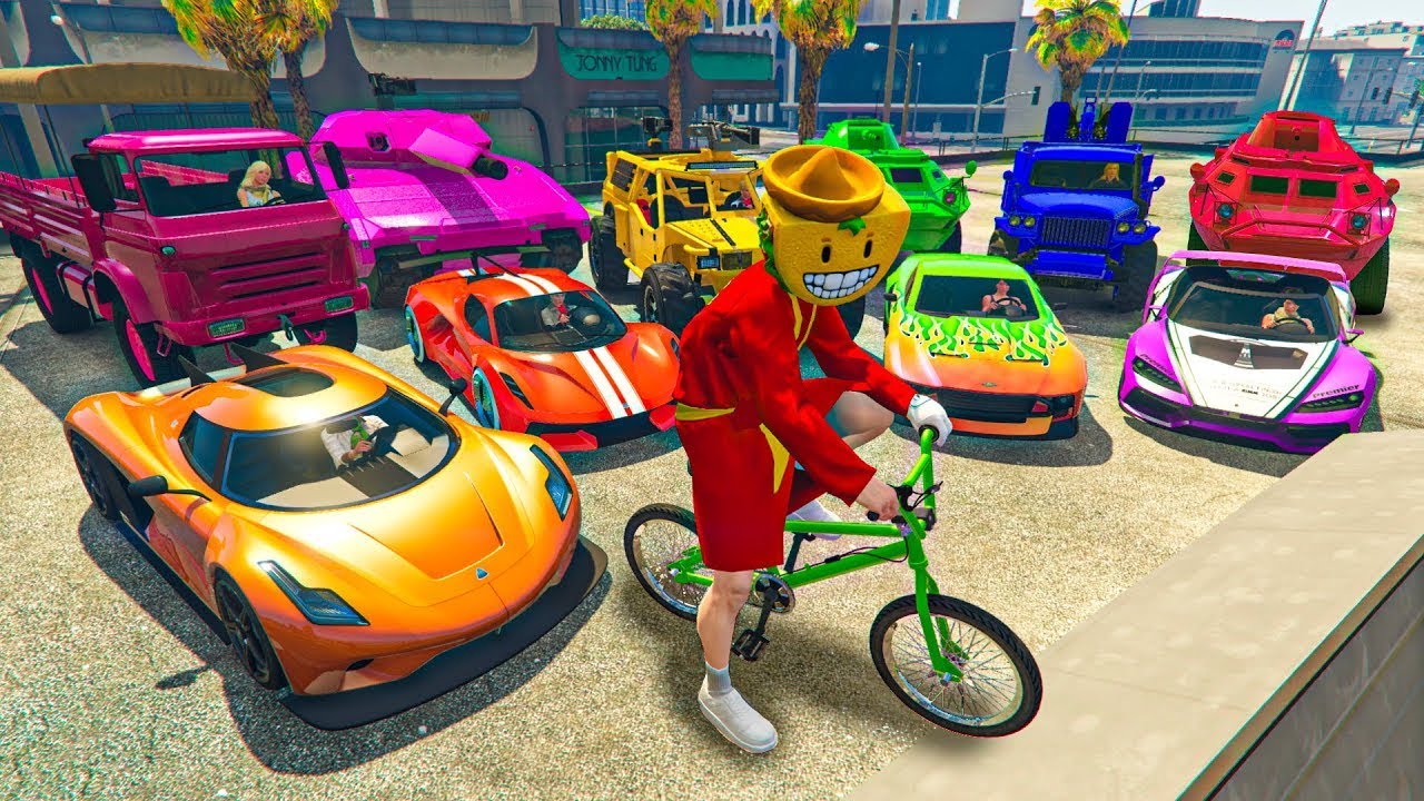 TODOS CONTRA MI CON BICI! SALTITOS!! - GTA 5 ONLINE