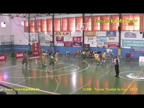 U18M - GRAN CANARIA vs CAJASOL Sevilla.-  Torneo Junior "Ciudad de Coín" (BasketCantera.tv)