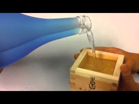 Drinking Sake with Masu