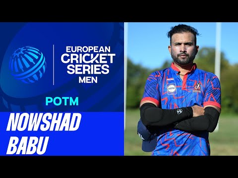 POTM Match 5: N.Babu - ZA vs ZW | Highlights | ECS Croatia, 2025 | 11 Aug 2025 | ECS25.660