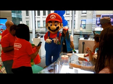 Paper Mario: Color Splash Launch Event at Nintendo NY