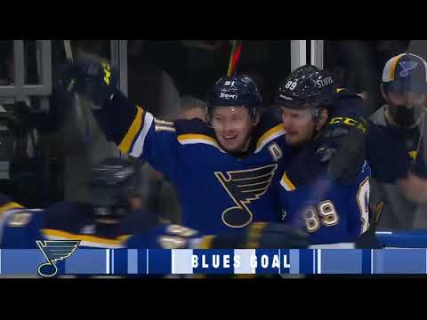 Владимир Тарасенко забивает 8-ю шайбу в сезоне. Сент-Луис Блюз - Флорида Пантерз. 08.12.2021г.
