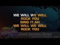 We Will Rock You -  Queen (Lyrics Karaoke) [ goodkaraokesongs.com ]