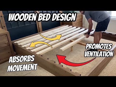 Wooden Bed Design // Low Cost, High Profit // Build this Platform Bed Frame