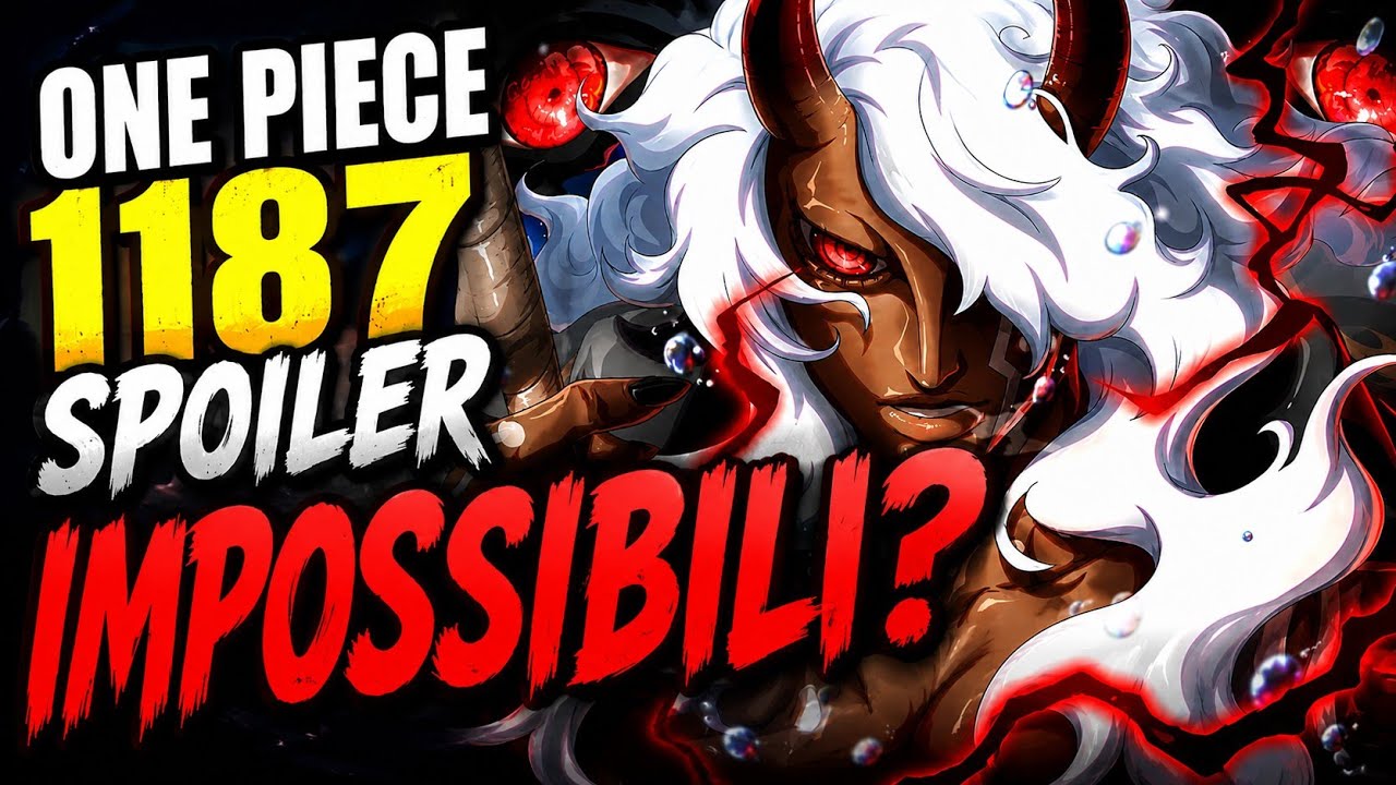 ONE PIECE 1187 SPOILER...WTF?!?