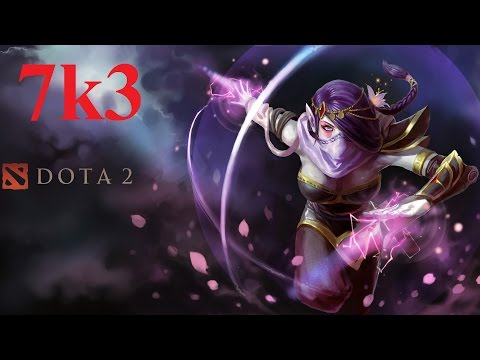 Dota 2 tricks: 7k3 lanaya templar assassin surviced the gank then pushed for mega creep