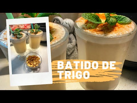 How to make batido de trigo #batidodetrigo #wheatshake #cubanrecipe #cubandrink