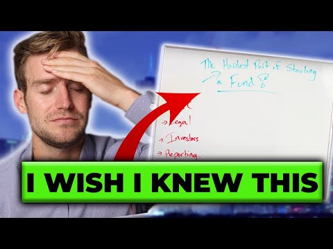 This Is The Hardest Part of Starting a Fund...