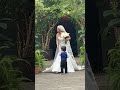The moment a toddler realizes the bride is his mom | Humankind #Shorts