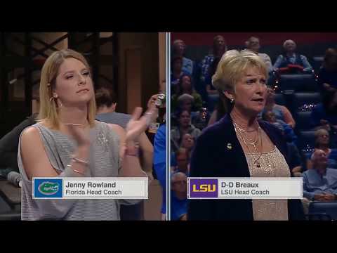 Gymnast's Impressions of Their Coaches - LSU at Florida 2018