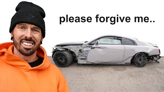 I DESTROYED A ROLLS ROYCE TO REBUILD MARCUS RASHFORDS WRAITH