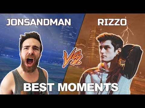 Funniest moments - Rizzo vs Jonsandman 1v1 challenges
