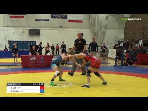 WM/53 KG/53 C, Shin Hye Lee, Korea (National Team) Vs Whitney Conder, U.S. Army.mp4