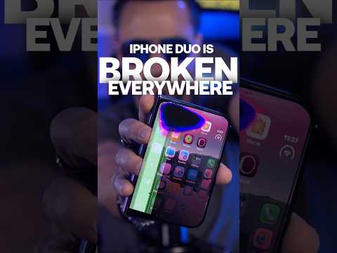 iPhone Duo is BROKEN - Tons of Reports #iphoneduo #iphoneduoreview #applevssamsung