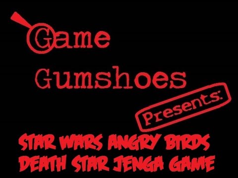 Game Gumshoes Presents: Angry Birds Star Wars Jenga Death Star Game