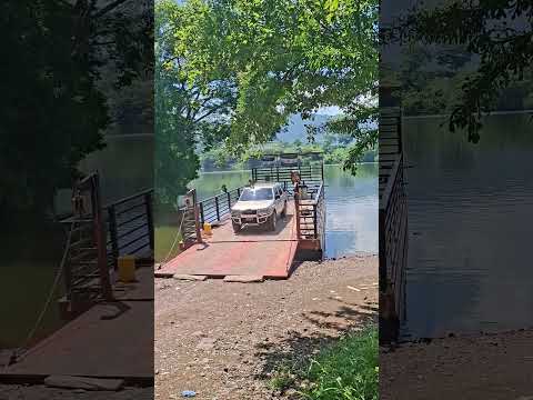 El Ferry de San José Cancasque, De chalatenango a Cabañas #turismo  #turismoelsalvador #elsalvador