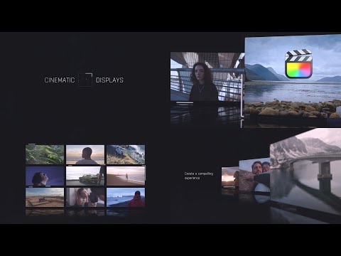 Cinematic Displays Modular Template for Apple Motion & Final Cut Pro — MotionVFX