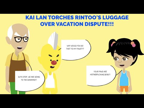 YeYe1st: KAI LAN TORCHES RINTOO'S LUGGAGE OVER VACATION DISPUTE!!!