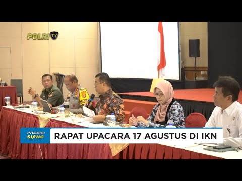 KAPOLDA KALTIM HADIRI RAPAT KESIAPAN UPACARA BENDERA 17 AGUSTUS
