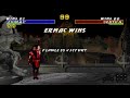 Ultimate Mortal Kombat 3 Sega Genesis Megadrive Ermac Brutality Combo 100 Damage